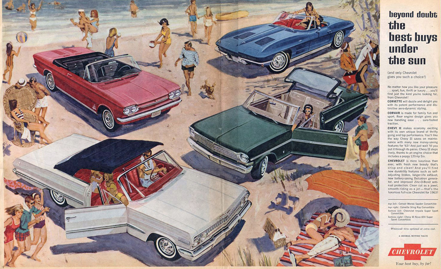 1963 Chevrolet Auto Advertising